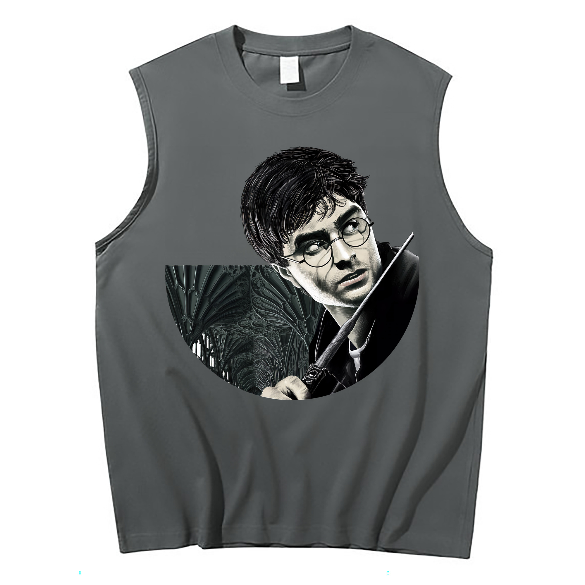 （画像用） Harry Potter ハリー・ポッターシリーズ コットン100％タンクトップ（フロントプリント）